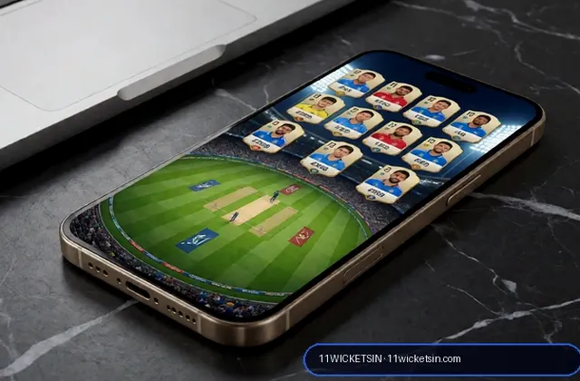 11WICKETS (11WICKETS) fantasy cricket & matchday visual 1